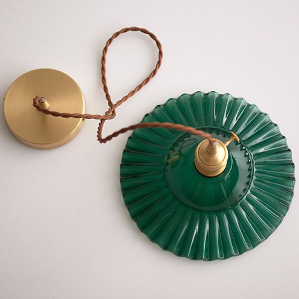 Glass Light Light Light Industrial Flat Down Light per il bando