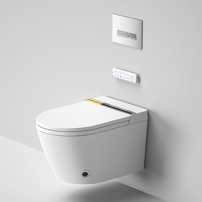 Modern Wall Mount Flush Toilet One-Piece Toilet Single Flush Urine Toilet