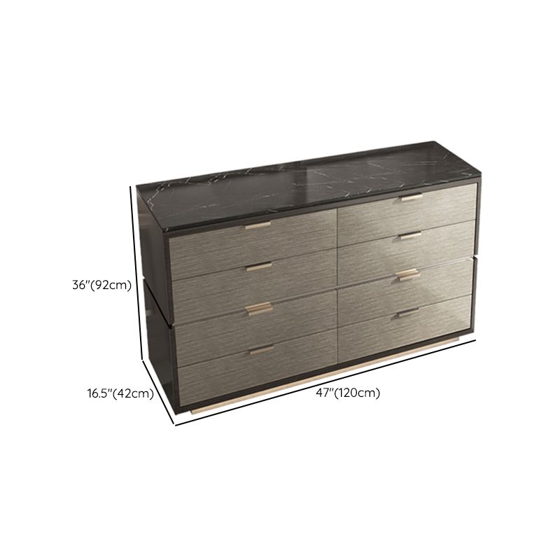 16.38-inch Width Storage Chest Modern Storage Chest Dresser with 3/8/5 Drawers