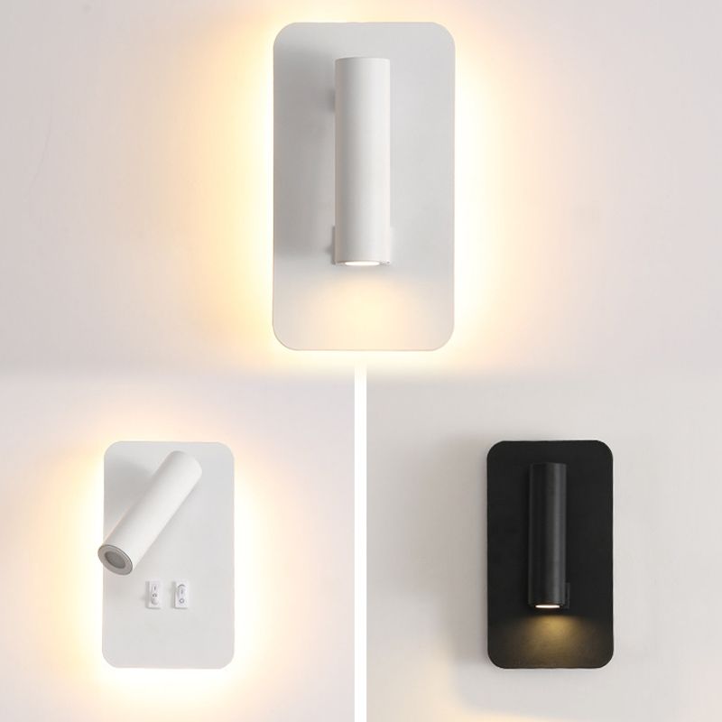 Noordse moderne stijl roteerbare wandbevestiging lamp armatuur led huis slaapkamer muur sconce