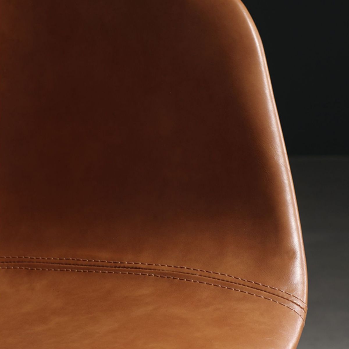 Industrial Style Metal Matte Finish Dining Arm Chair Solid Back Dining Chair