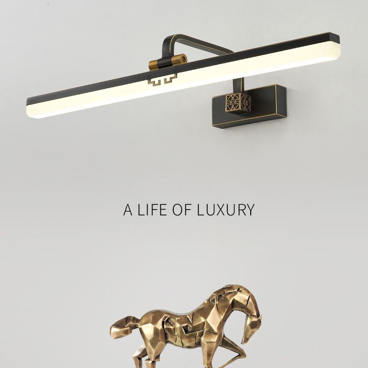 Metall lineare Schattenwandleuchten moderner Stil 1 Kopfwandbeleuchtung Armaturen