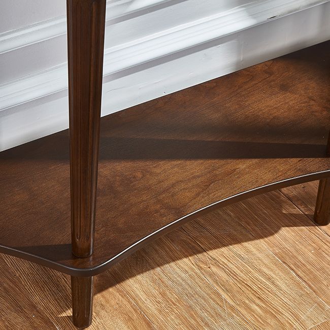 Mid-Century Modern Console Table Antique Finish Console Sofa Table