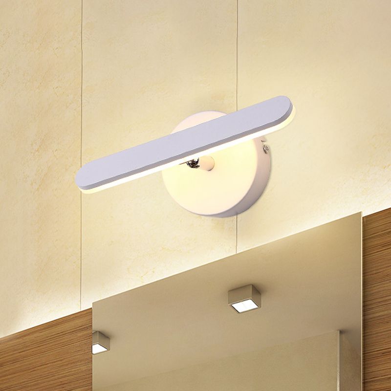 Aluminium Vanité linéaire Lumière LED moderne LED Éclairage d'applications blanches en lumière naturelle / chaude pour salle de bain