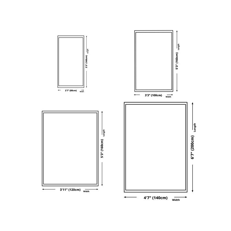 Apricot Simplicity Carpet Polyester Graphic Carpet Stain Resistant Carpet for Drawing Room