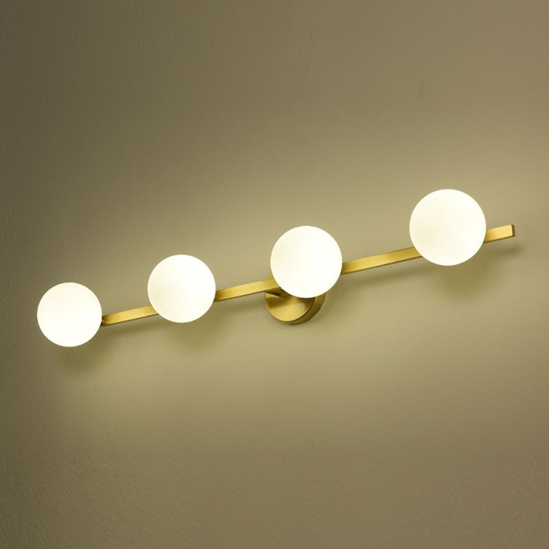 Personalisierte Waschtischwandleuchten moderne LED -Metall -Waschtischlichter für Badezimmer