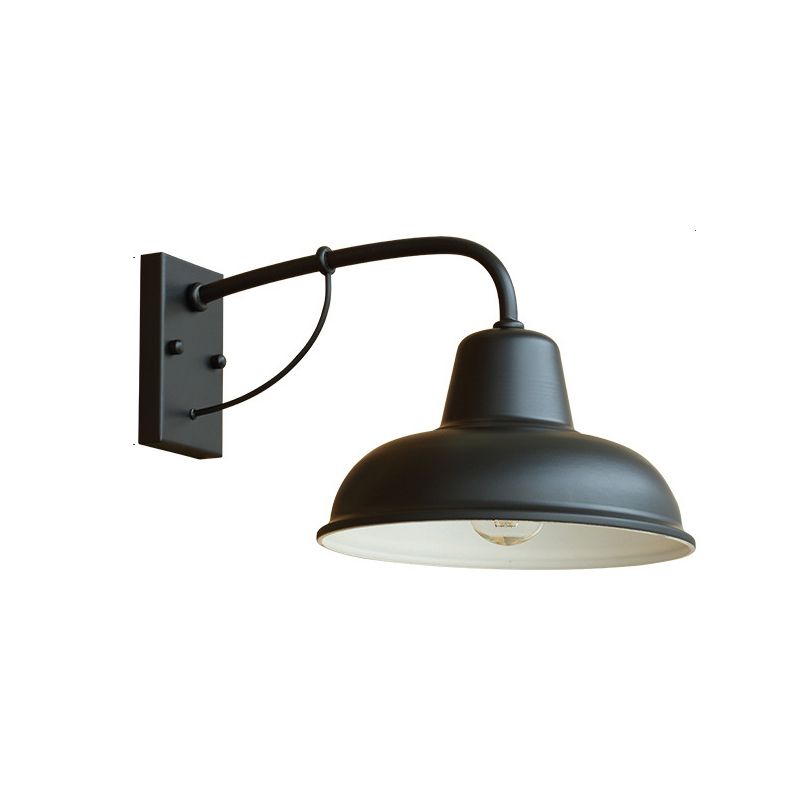 Stile industriale Luci di applique a parete geometrica Metal 1 illuminazione a monte leggera