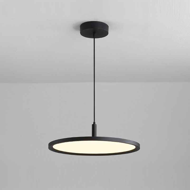 Dining Room One Head Pendant Light Metal LED Simple Ceiling Pendant Lamp