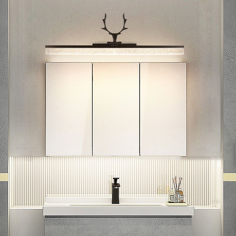 LED Smart Mirror Lamp American Retro Style Badkamer Wasstroom Antler Vorm Spiegel Lichtlijn