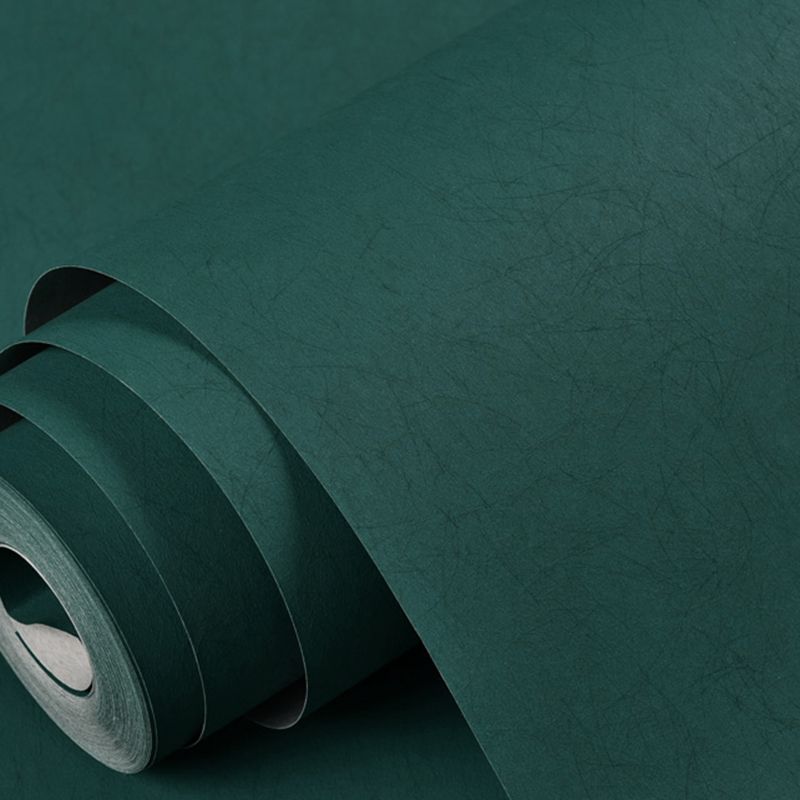 Contemporary Wallpaper Roll Solid Color Pattern Non-Woven Wall Art, Multi Colored