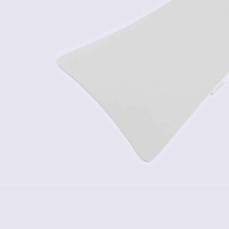 Oval Shape Wall Lamp Modern Style Metal 2 Lights Wall Light in White/Black