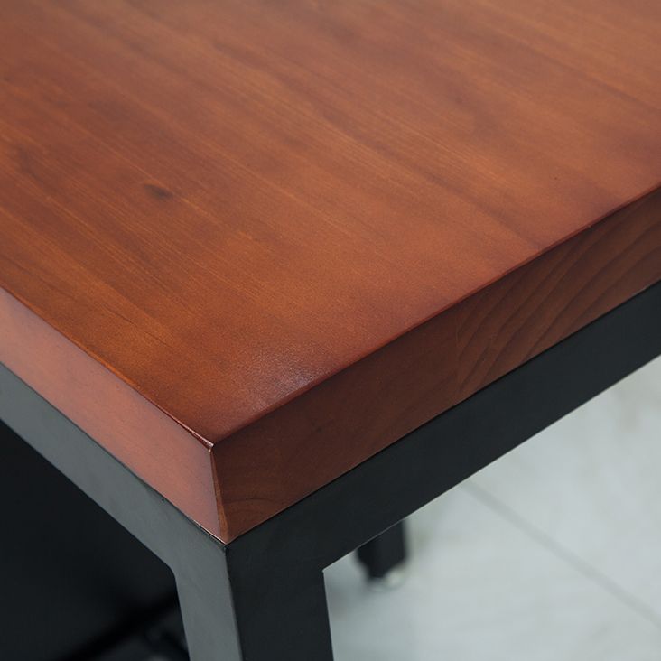 Traditional Stationary Kitchen Island Set Metal Kitchen Island Set for Home Use