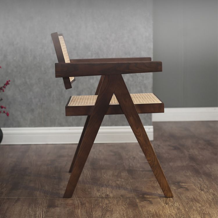 Contemporary Dining Room King Louis Back Solid Wood Dining Chair