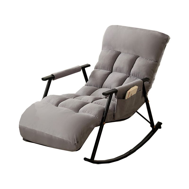 Upholstered Rocker Chair Contemporary Rocking Chair with Removable Cushions