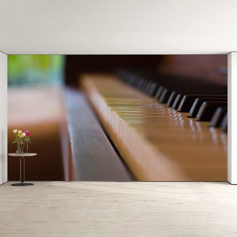 Environment Friendly Piano Mural Photography Decorative for Decoration
