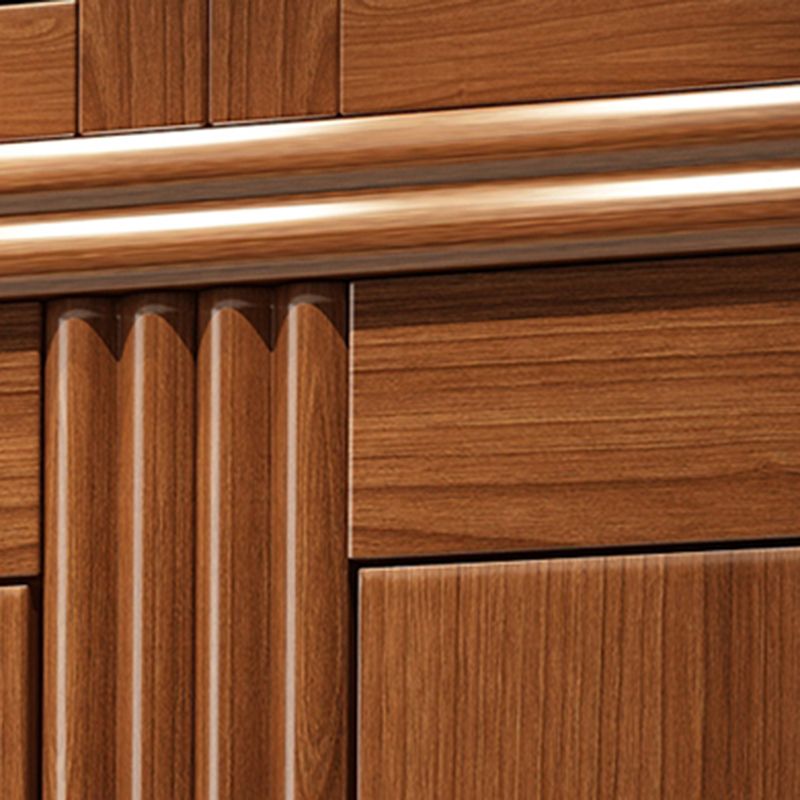 French Country Style Ward Armoire Wooden Wardrobe for Bedroom