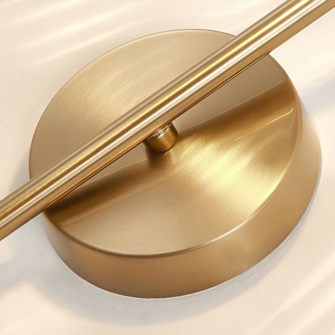 Simplicity 1-Bulb Sconce Light Living Room Glass Ball Wall Light Fixture