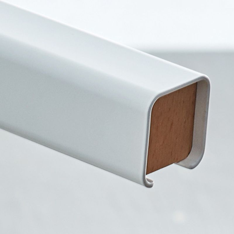 Éclairage d'île de forme linéaire de style moderne