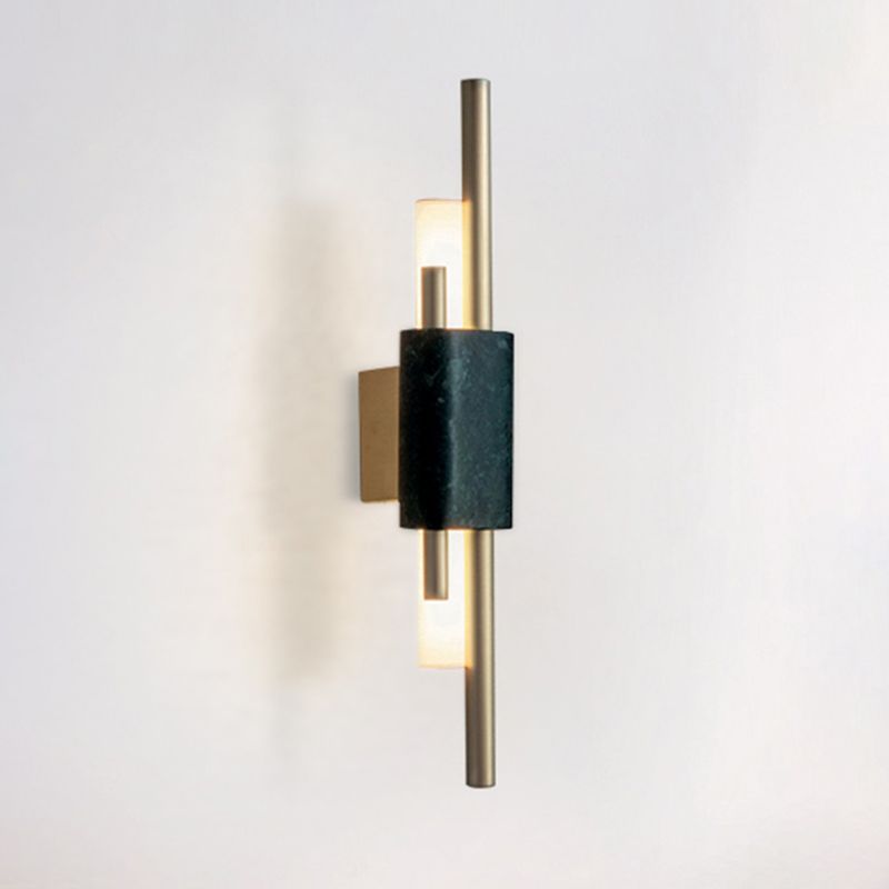 Creative Marble Wall Light Fixture Modern Style Wall Sconce Light