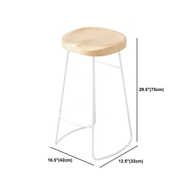 Rectangular Solid Wood Bar Table Set 1/5/6 Pieces Counter Table with Backless Stools