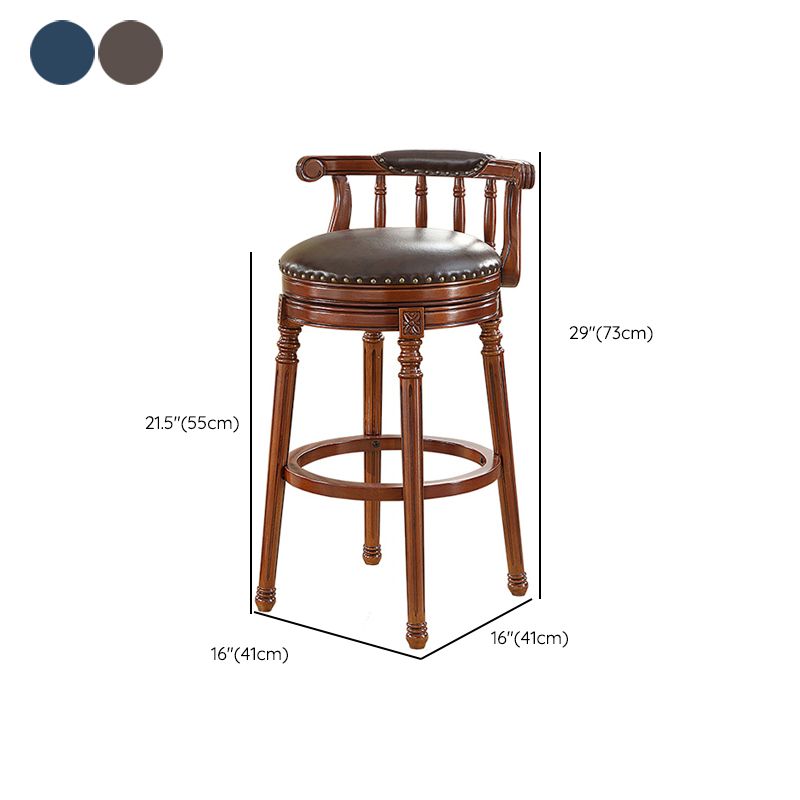 1/3 Pieces Modern Solid Wood Pub Table Set Round Counter Table