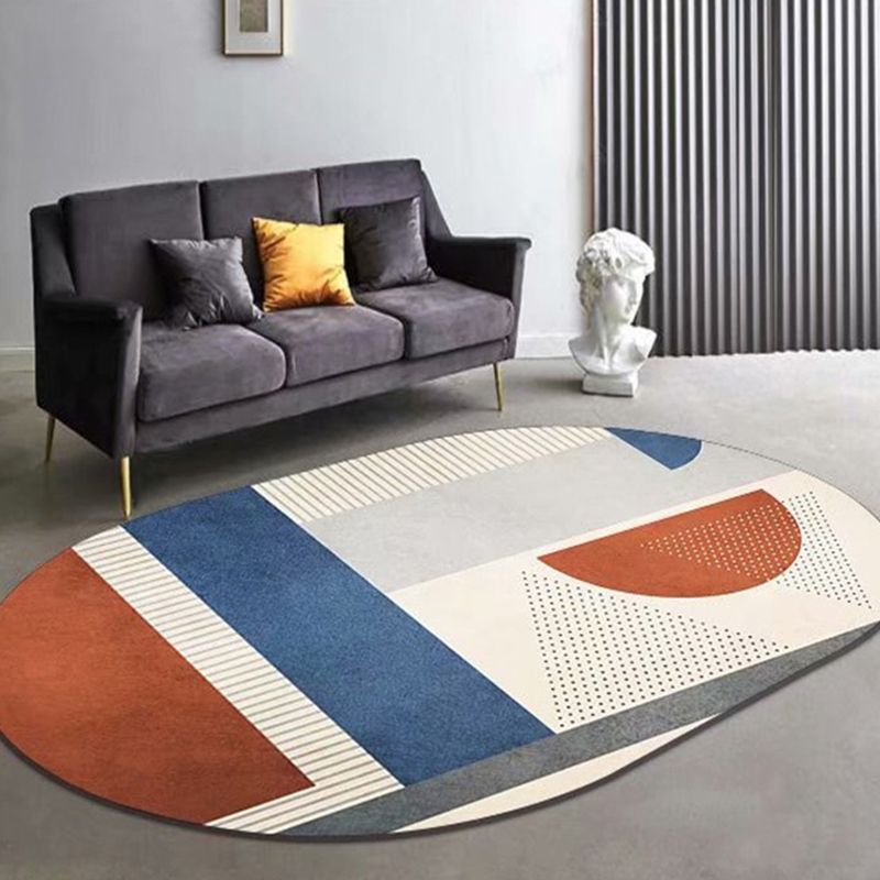 Eigentijds gebied tapijt luxe polyester tapijt vlek resistent gebied tapijt voor woonkamer