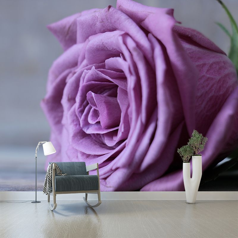 Blooming Rose Wall Mural Decal for Home Decoration Washable, Made to Measure