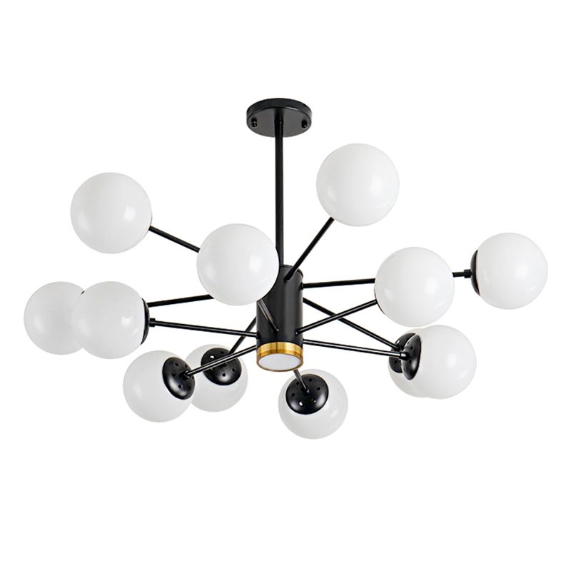 2 Schichten minimalistischer Kronleuchter Glasanhänger Kronleuchter für Esszimmer Schlafzimmer