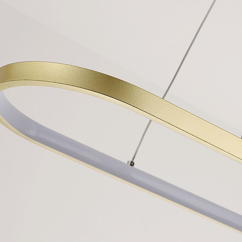 Nordic Dining Chandelier Lamp Modern LED Hanging Lamp Fixture for Dining Room