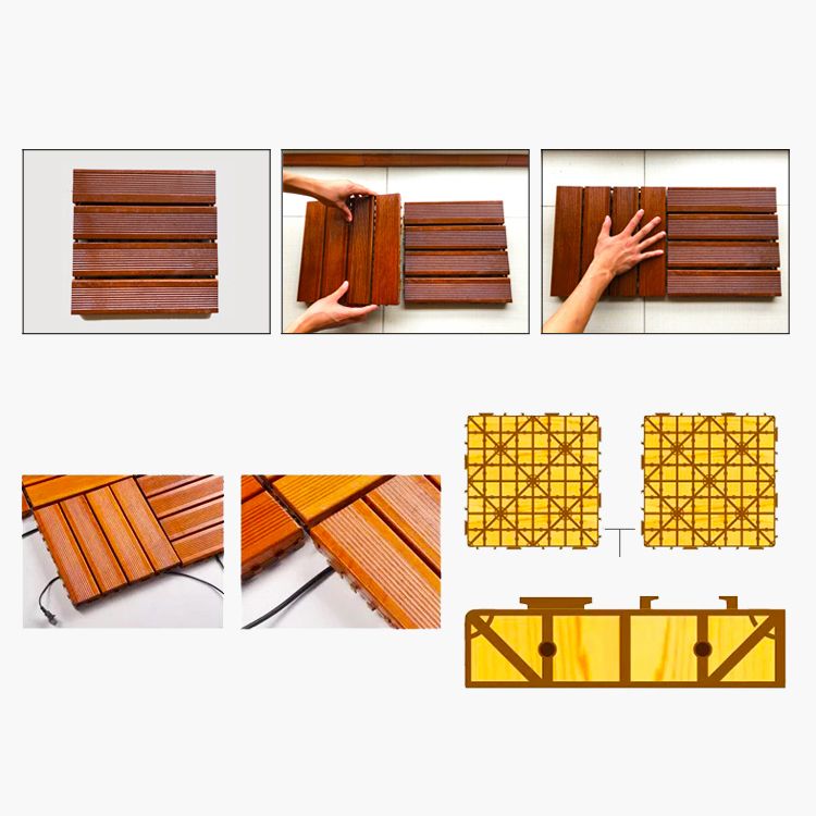 Modern Walnut Laminate Plank Flooring Scratch Resistant Laminate