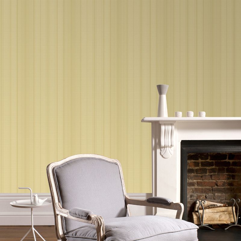 Pastel Color Ticking Stripe Wallpaper Waterproof Modern Dining Room Wall Covering