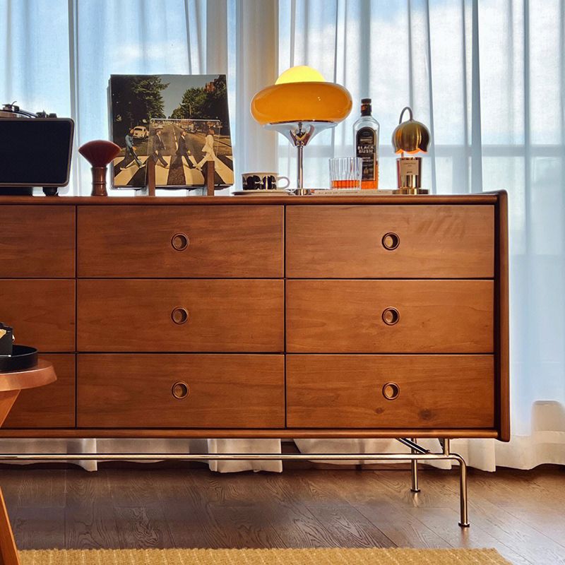 Modern Dresser Solid Wood Storage Chest Dresser with 5/6/9 Drawers