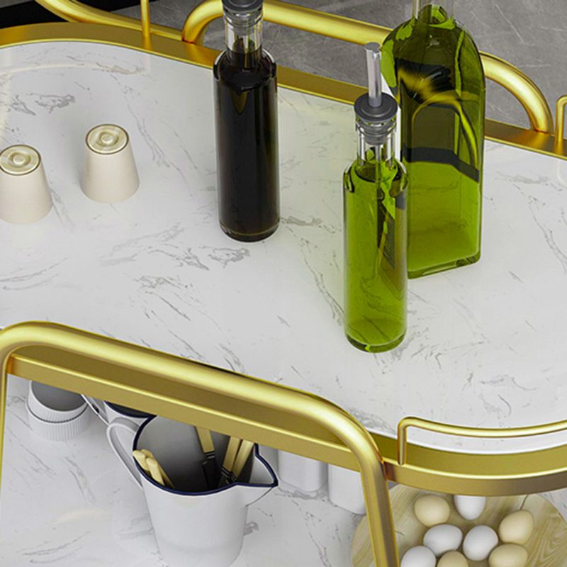Rolling Contemporary Prep Table Metal Prep Table for Kitchen Use