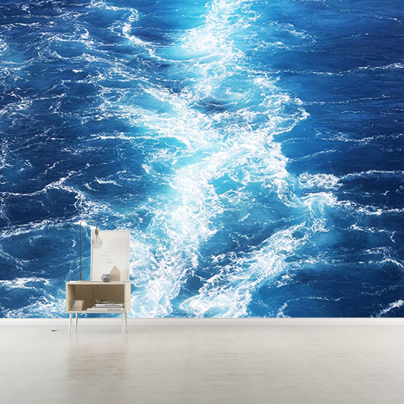 Environment Friendly Resistant Mural Wallpaper Beautiful Sea Sleeping Room Wall Mural