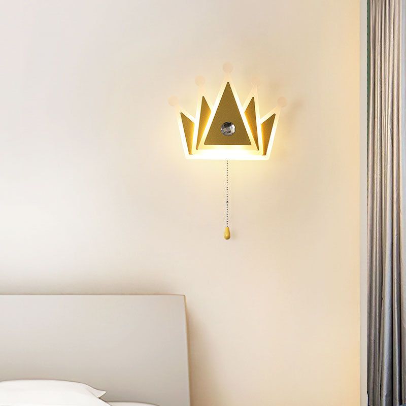 Geometrische Wandbeleuchtung Geräte moderner Metall 1 Lichtwandbeleuchtung