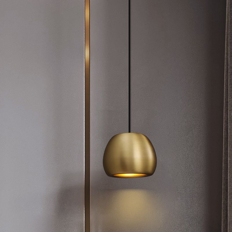 Bulbe métalle suspendu à la lumière de style postmoderne de style postmoderne