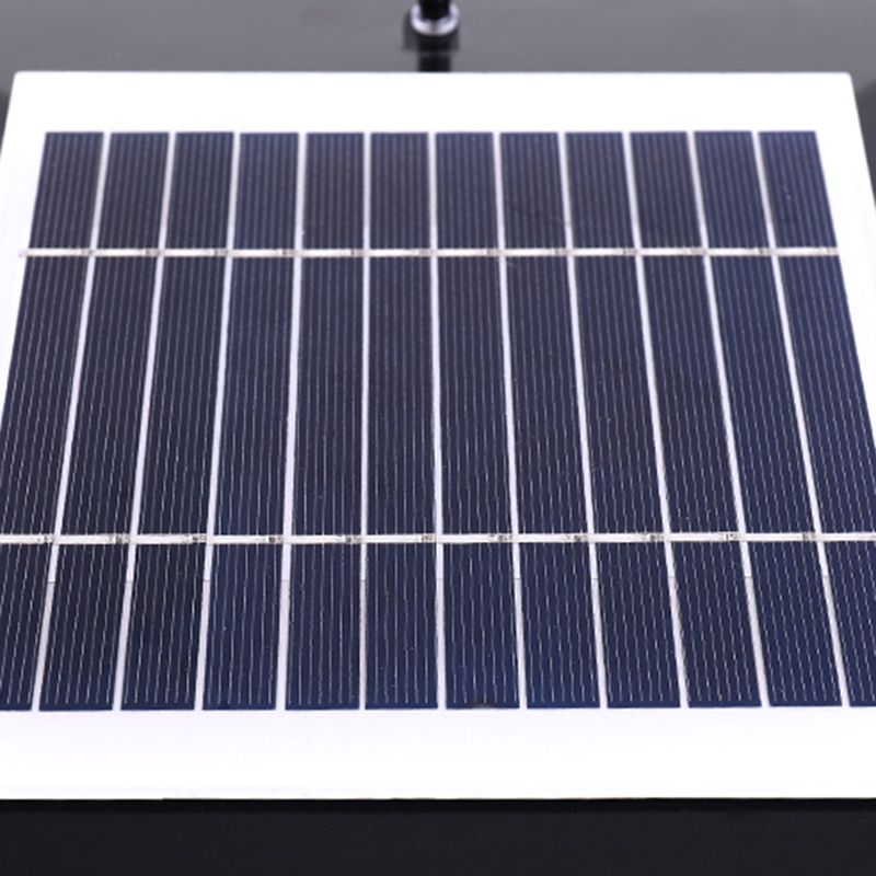 Simple Style LED Solar Lighting Fixture with Acrylic Shade for Garden