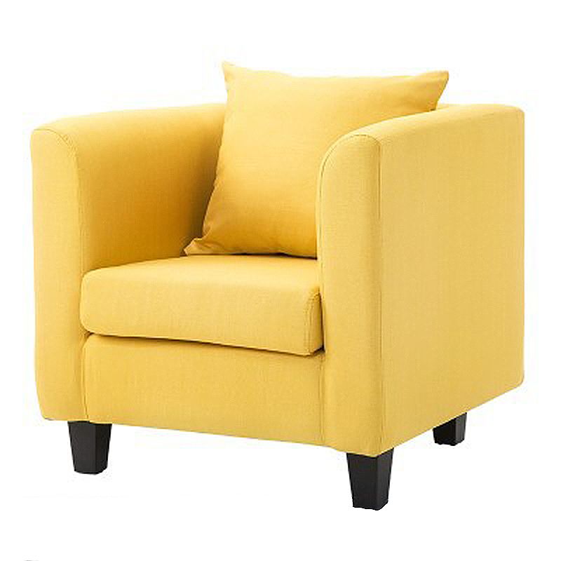Linen Chair 25.5" L x 24"W x 23.6 "H Arms Included Chair for Living Room