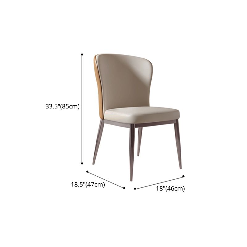 Nordic 1/2/4/5/7 Pieces Dining Set with Dining Table and Leather Chairs Dinette Set