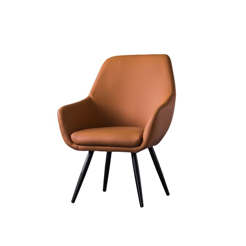 PU Leather Chair 26.74" L x 25.2"W x 33.4"H Chair for Living Room