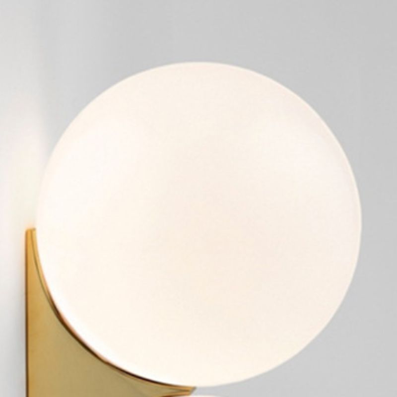 Modern Golden Wall Light Sconces Globe Wall Lighting for Home