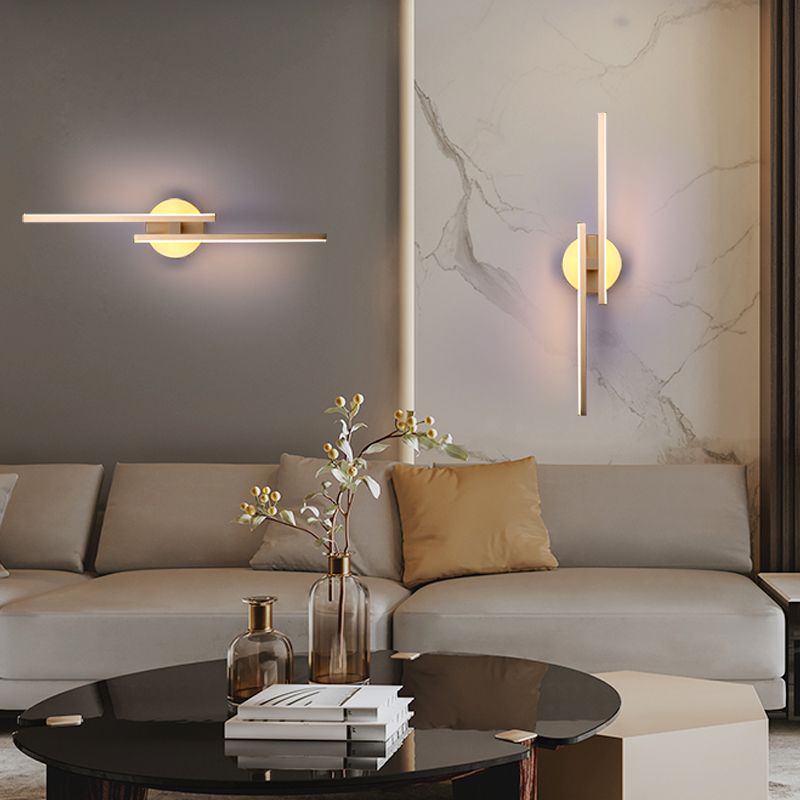 Modern Style Wall Light Creative Linear Wall Sconce Light for Bedroom