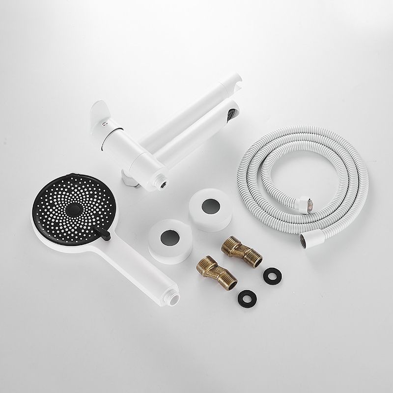 Lever Handle Shower Faucet Single Hand Shower with Shower Hose