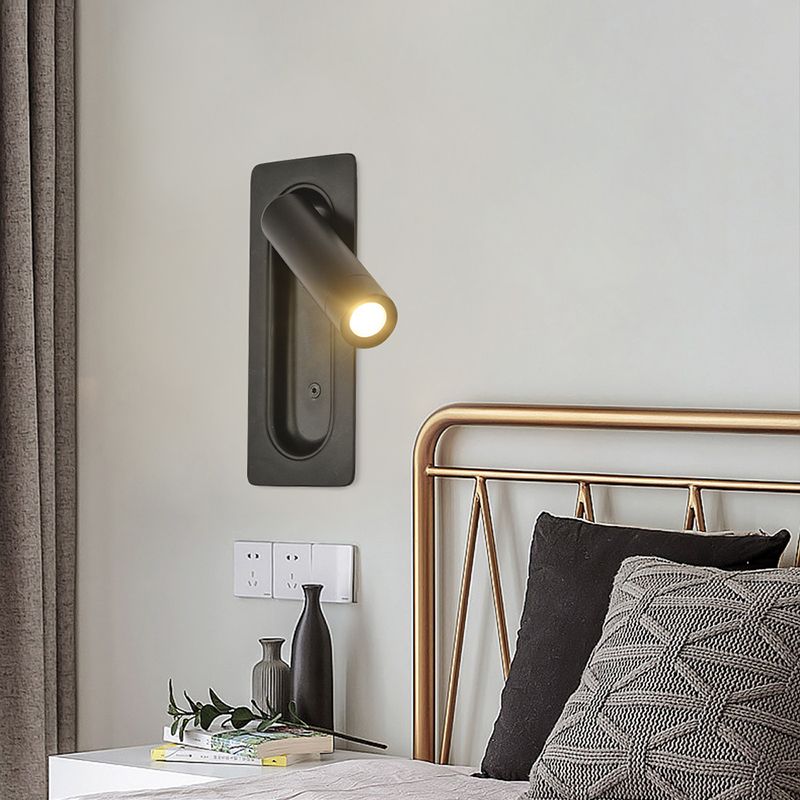 Metal Wall Lights Modern Style 1 Light Wall Sconce for Bedroom