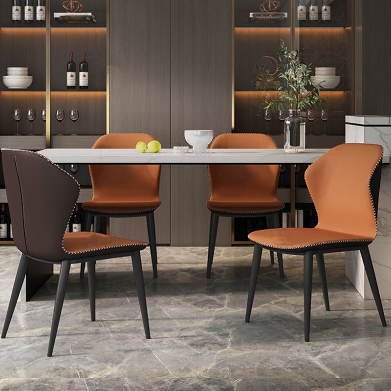 Upholstered Side Chair Set Modern Side Dining Chairs for Dining Room