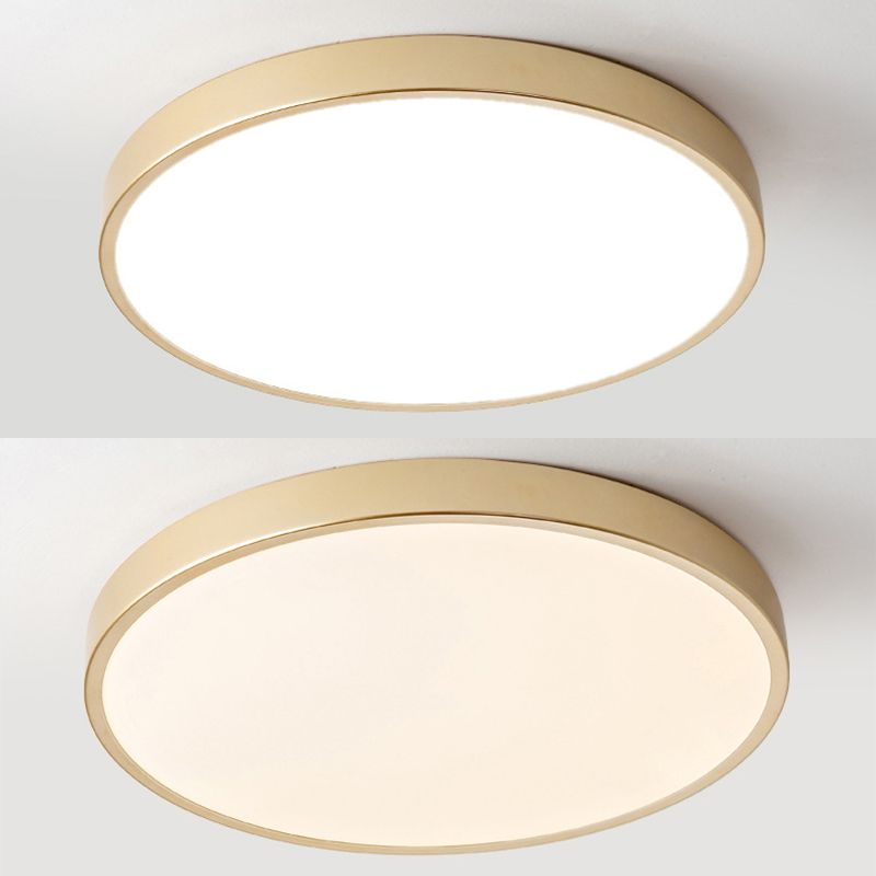 Flushmount plástico moderno llevado esfera de las luces de techo del soporte superficial