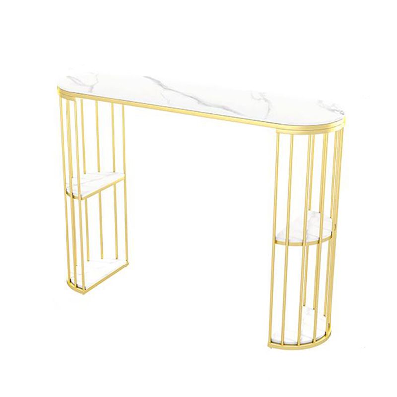 Double Pedestal Bar Table Set 1/3 Pcs Metal Frame Bar Table and Stools