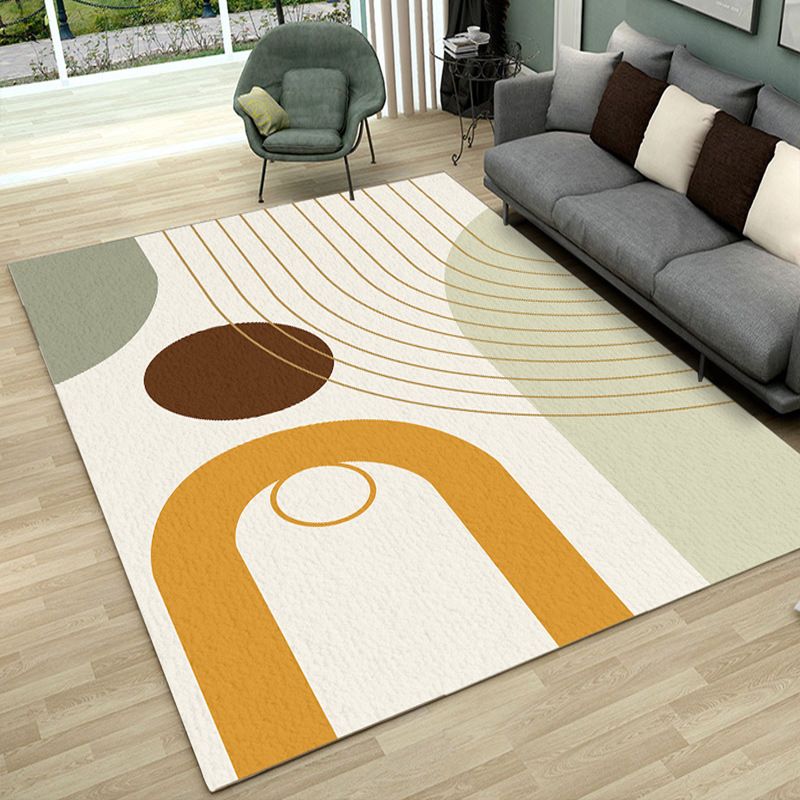 Lichtbruine kinderen tapijt polyester kleurstuk binnen tapijt vlek resistent tapijt voor woningdecoratie