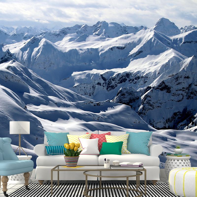 Light Color Mountain Mural Wallpaper Living Room Bedroom Wall Mural