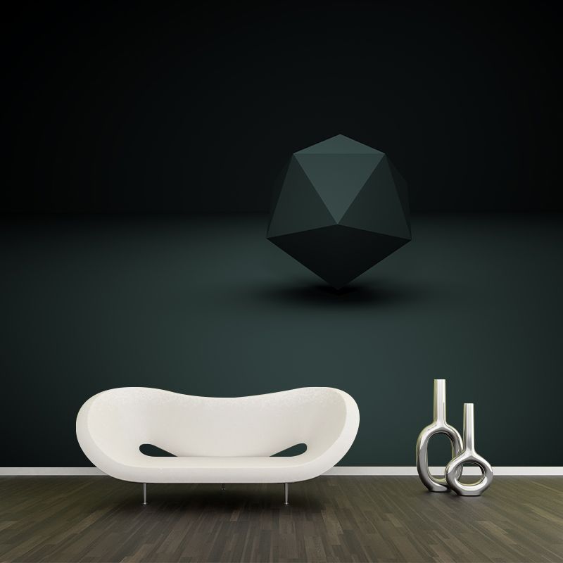 Geometry Moisture Resistant Wall Decor for Living Room, Made to Measure